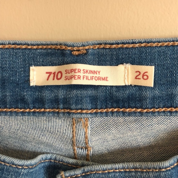 Levi’s 710 super skinny jean - Picture 5 of 7